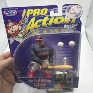 Pro Action Baseball - Dave Justice, Indians - Real Fast Action